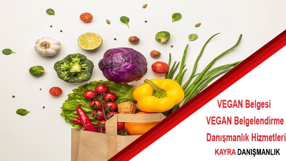 VEGAN Belgesi Begelendirme İstanbul 